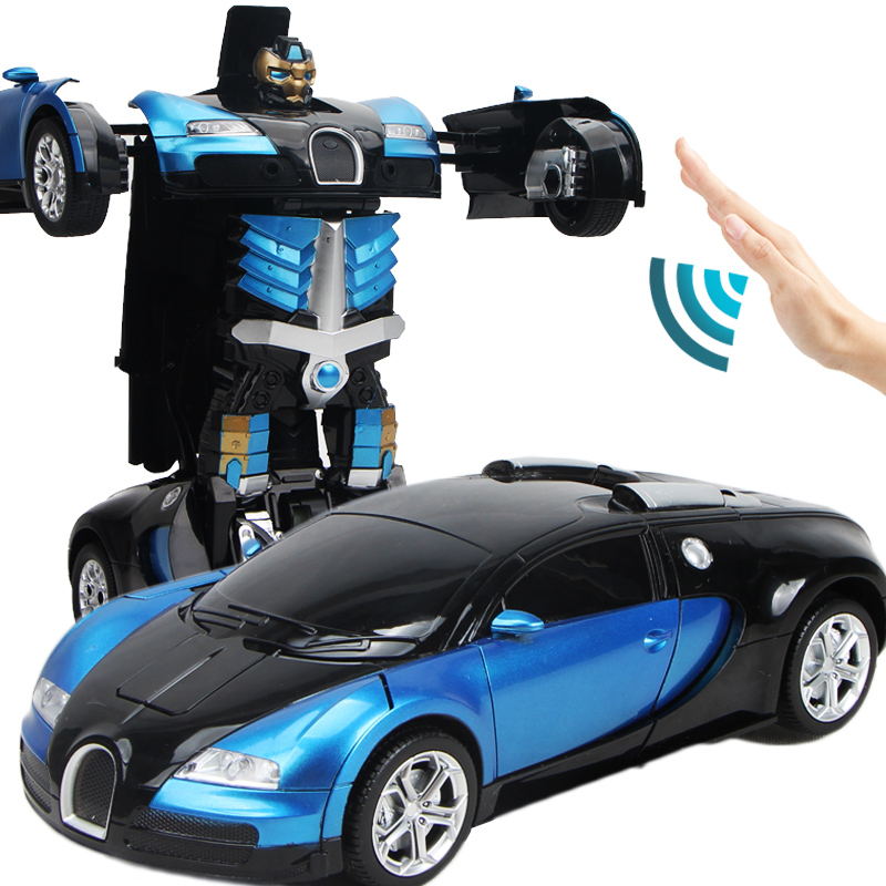 Gesture Sensing Toy Car, Remote Control Transforming Car