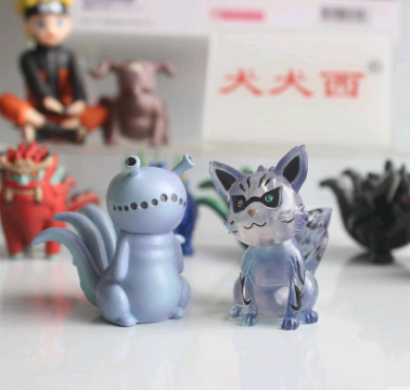Naruto Action Figure with Nine Tails & Sun Wukong